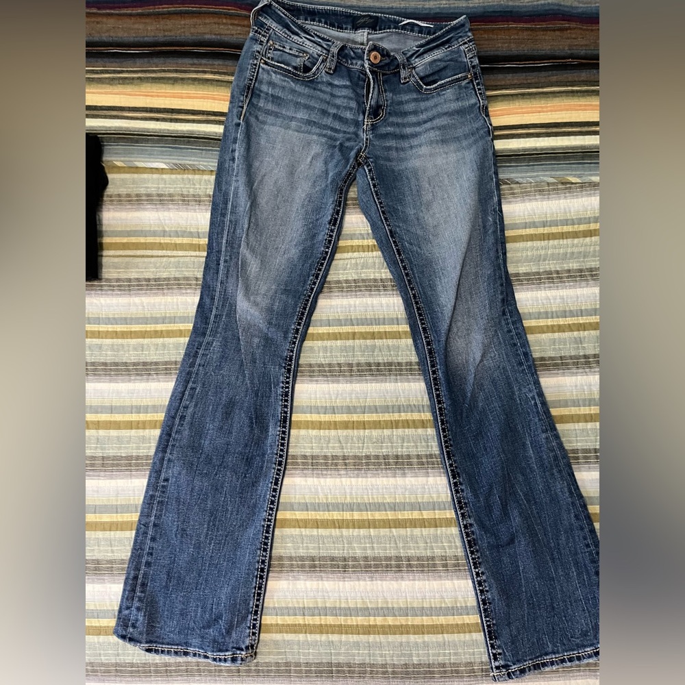 Daytrip Blue Flare Wide Leg Jeans